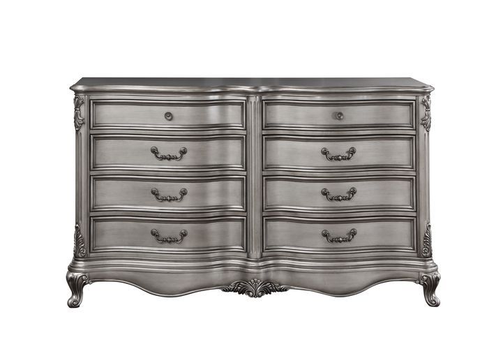 Ausonia - Dresser - Antique Platinum - Finish - Grand Furniture GA