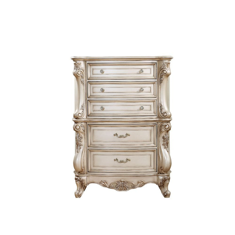 Gorsedd - Chest - Antique White - Grand Furniture GA