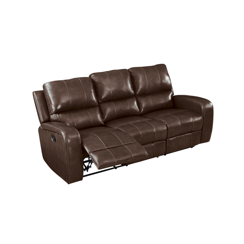 Linton - Leather Sofa With dual Recliner