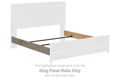 Culverbach - Gray - King Panel Rails