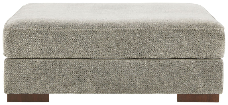 Bayless - Smoke - Oversized Accent Ottoman