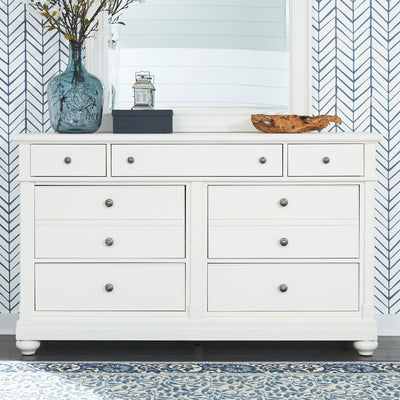 Harbor View - 7 Drawer Dresser - White