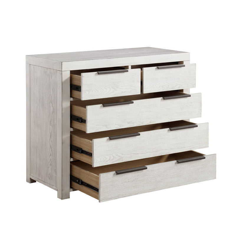 Celerina - Chest - Weathered White Finish - Grand Furniture GA