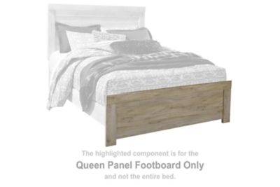 Bellaby - Whitewash - Queen Panel Footboard