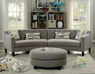 Sarin - Sectional - Warm Gray - Grand Furniture GA