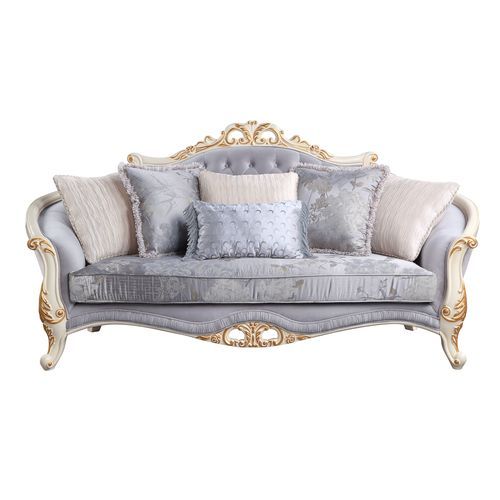 Galelvith - Sofa - Gray Fabric - Grand Furniture GA