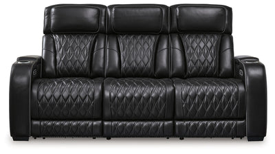 Boyington - Power Reclining Sofa With Adj Headrest