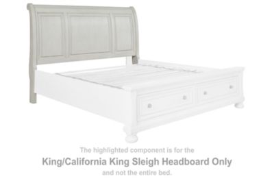 Robbinsdale - Antique White - King/Cal King Sleigh Headboard