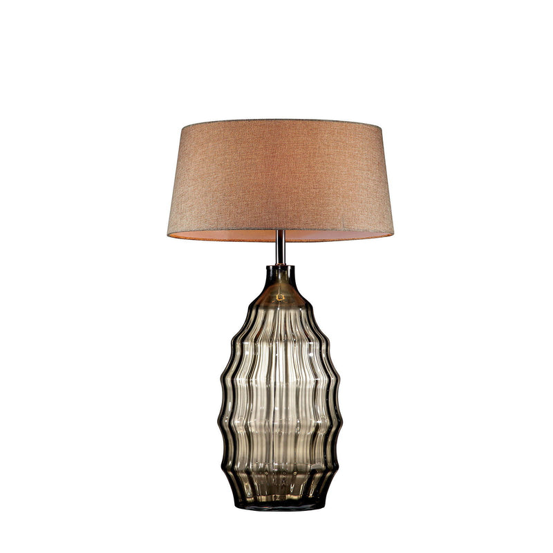 Elen - Table Lamp - Olive - Glass - Grand Furniture GA