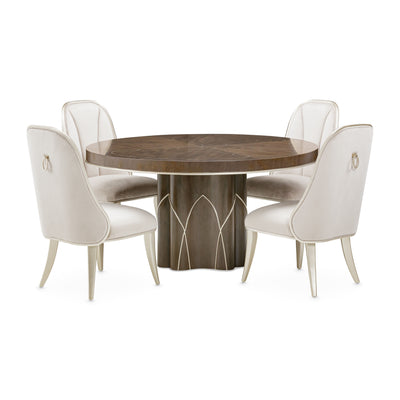 Villa Cherie - Round Dining Table - Hazelnut