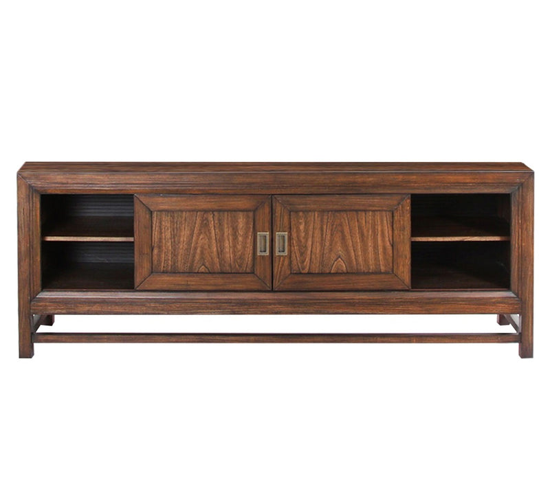 Branson - 74" TV Stand Console, For TVs Up To 85", Two-Tone - Brown