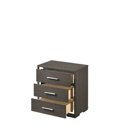 Escher - Nightstand - Gray Oak - Grand Furniture GA