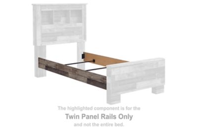 Derekson - Multi Gray - Twin Panel Rails