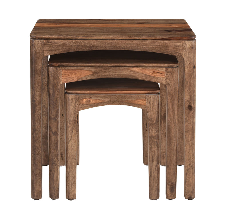 Waverly - Nesting Tables (Set of 3) - Light Natural Sheesham