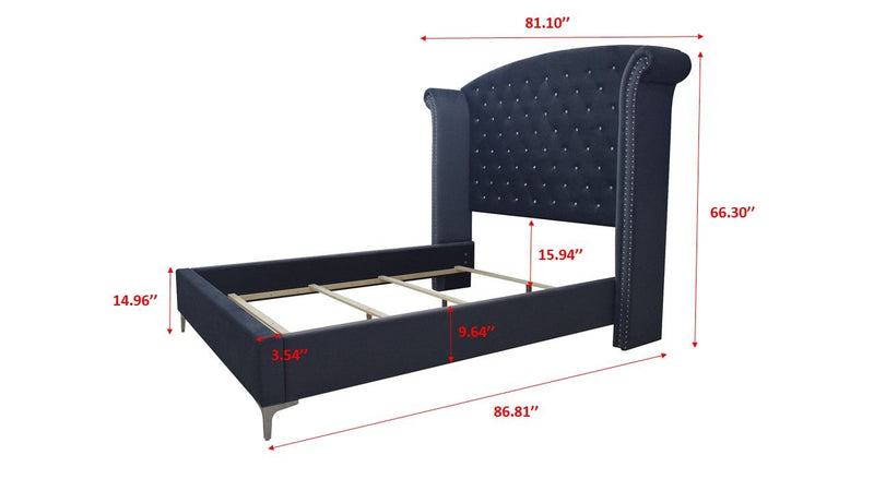 Lucinda - Upholstered Bed - Grand Furniture GA