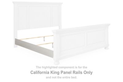 Robbinsdale - Antique White - Cal King Panel Rails