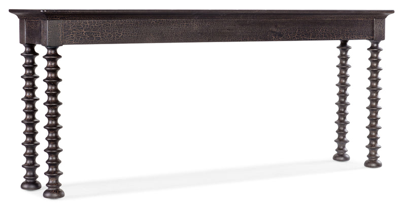 Big Sky - Turned Leg Sofa Table - Black