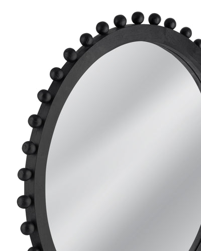Renn - Round Wall Mirror - Matte Black
