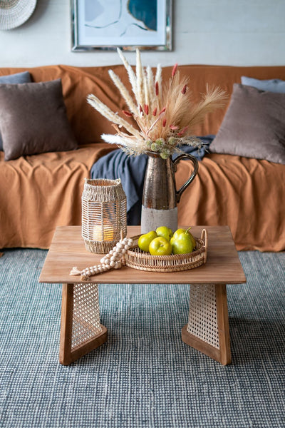 Teak Coffee Table - Natural Brown