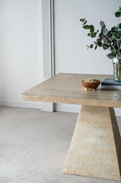 Square Dining Table With Pedestal Base