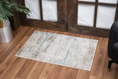 Elegance - 5'3" X 7'3" Area Rug - Ivory / Polyester