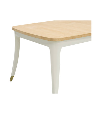 Winslet - Dining Table - Light Brown / White