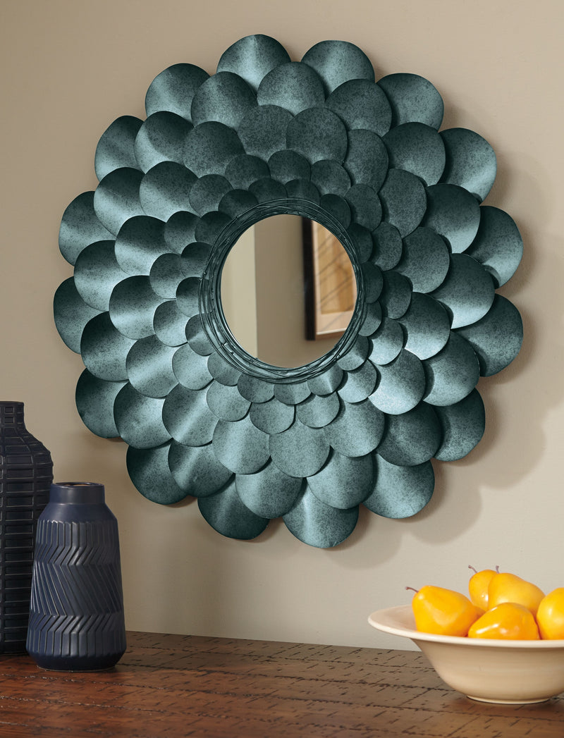 Deunoro - Blue - Accent Mirror