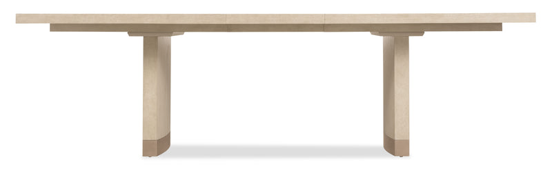 Westwood - Rectangle Dining Table With Two 20" Leaves - Beige