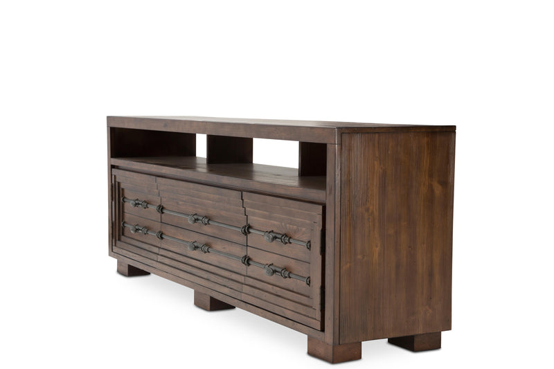 Carrollton - TV Console - Rustic Ranch