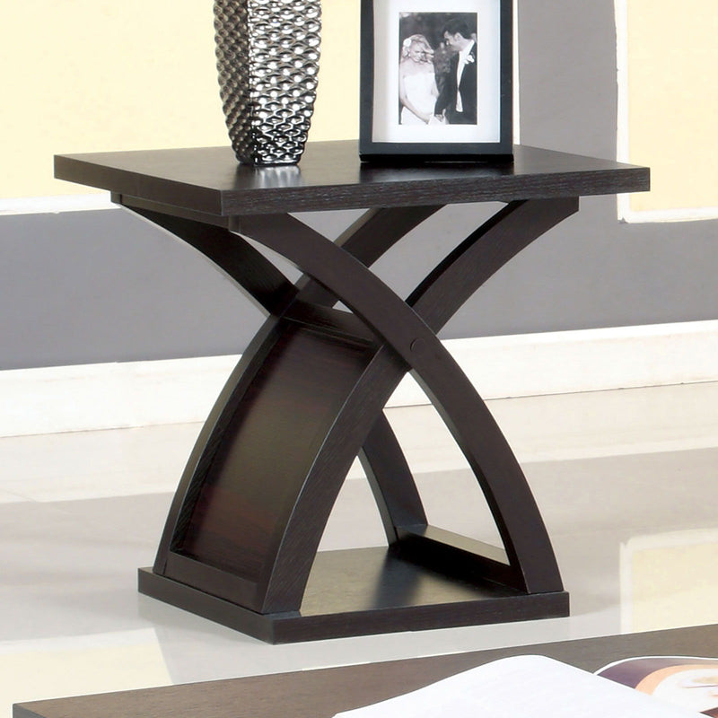 Arkley - End Table - Espresso - Grand Furniture GA