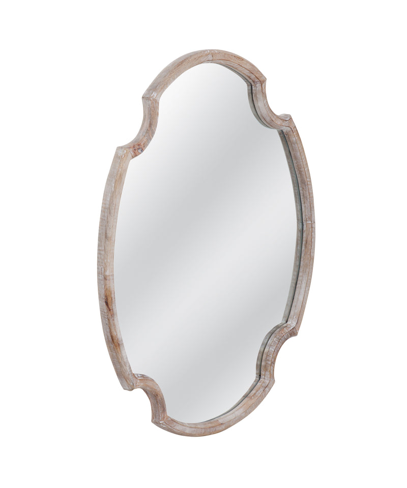 Fairvale - Wall Mirror - White Wash