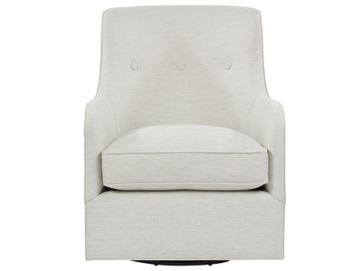 Mawyer - Swivel Chair, Special Order - Pearl Silver