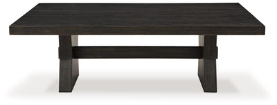 Galliden - Black - Rectangular Cocktail Table