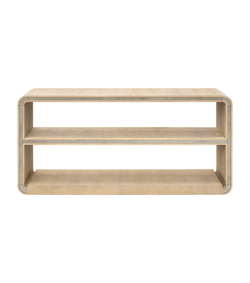 Damone - Console Table - Cerused White Oak