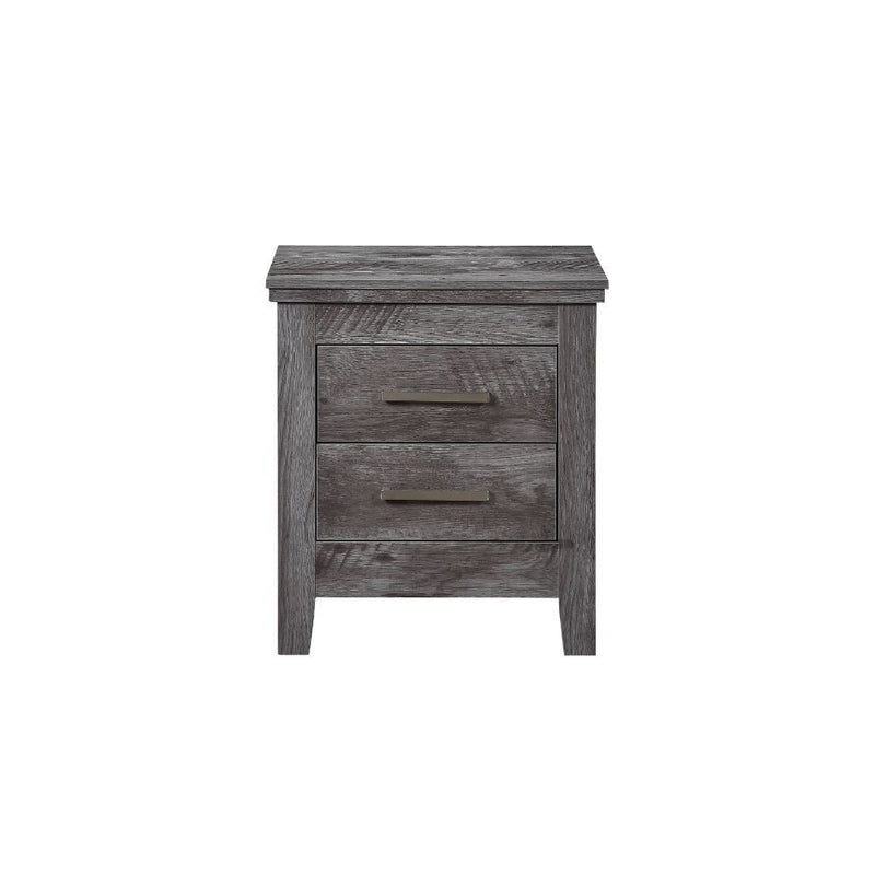 Vidalia - Nightstand - Rustic Gray Oak - Grand Furniture GA