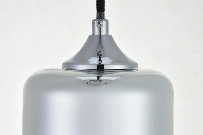 Elegant Lighting Ashwell Single Light 5" Wide Mini Pendant with Clear Glass LD2240C - Grand Furniture GA
