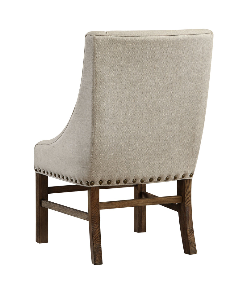 Ailia - Accent Dining Chair - Medium Brown Chatter