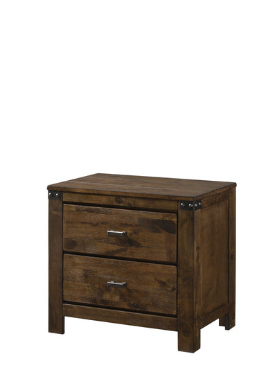 Curtis - Nightstand - Brown - Grand Furniture GA