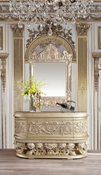 Vatican - Server - Champagne Silver Finish - Grand Furniture GA