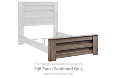 Zelen - Warm Gray - Full Panel Footboard