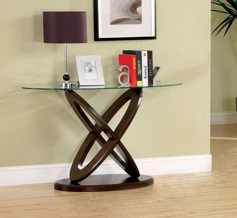 Atwood - Sofa Table - Dark Walnut - Grand Furniture GA