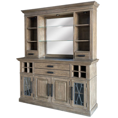 Sundance Dining - Buffet and Bar Display Hutch - Sandstone