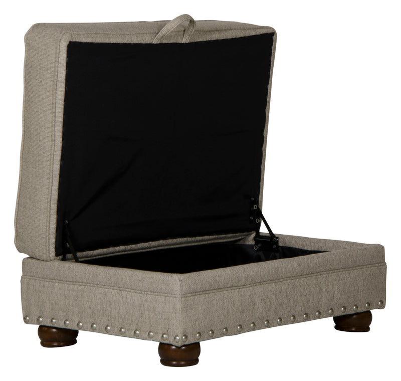 Farmington - Storage Ottoman - Buff