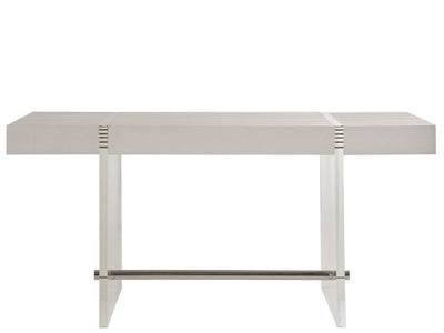 Weekender Coastal Living Home - Cabo Writing Desk - Pearl Silver