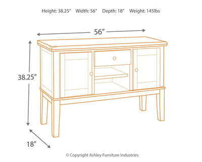 Haddigan - Dark Brown - Dining Room Server