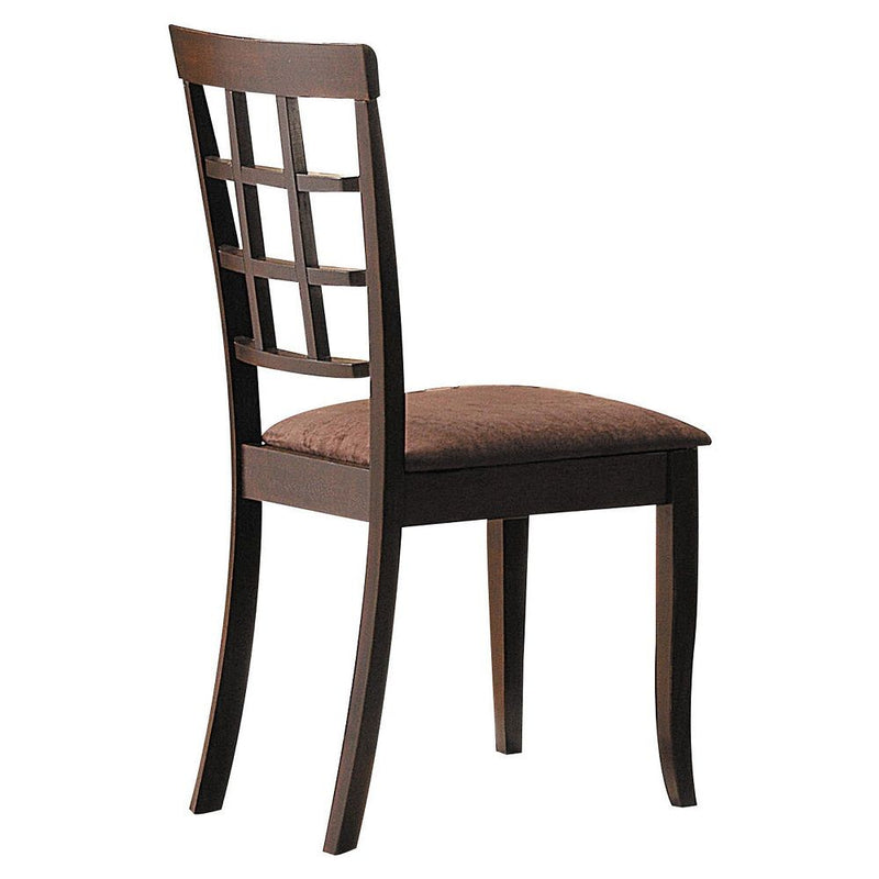 Cardiff - Side Chair (Set of 2) - Dark Brown - 18" - Grand Furniture GA