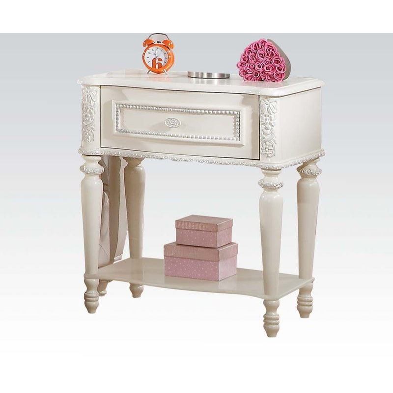 Dorothy - Nightstand - Ivory - Grand Furniture GA