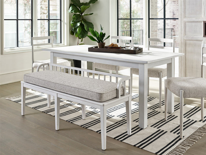 Modern Farmhouse - Finn Dining Bench - White