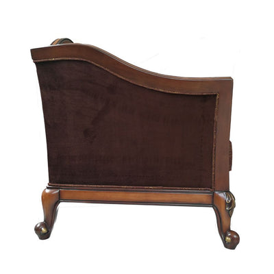 Beredei - Chair - Fabric & Antique Oak - Grand Furniture GA