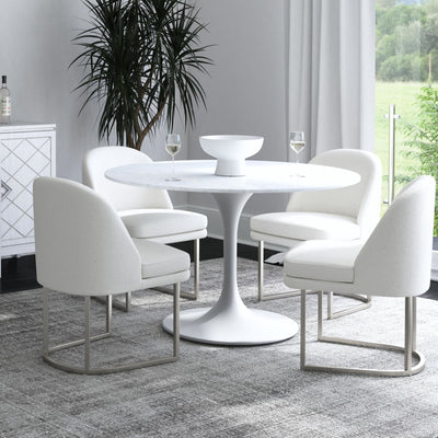Dunham - Dining Table - White